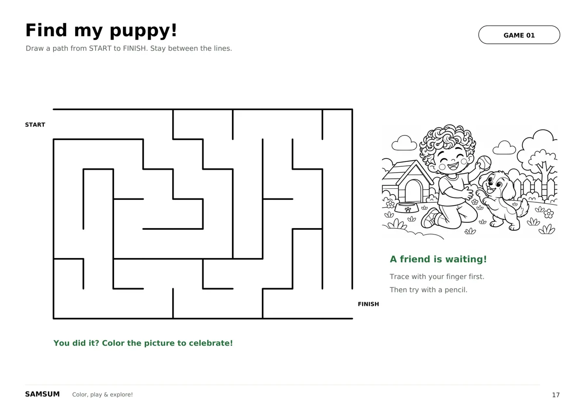 Game: find my puppy