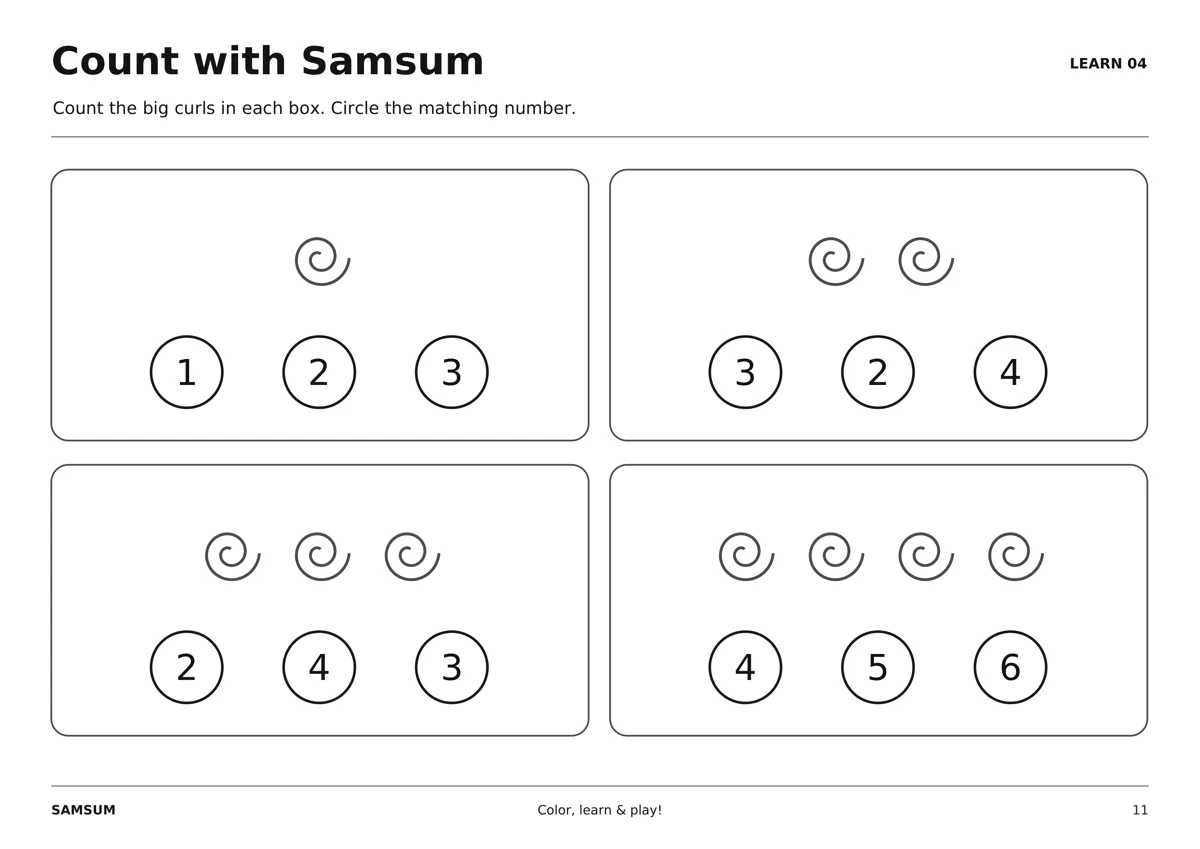 Learn: count