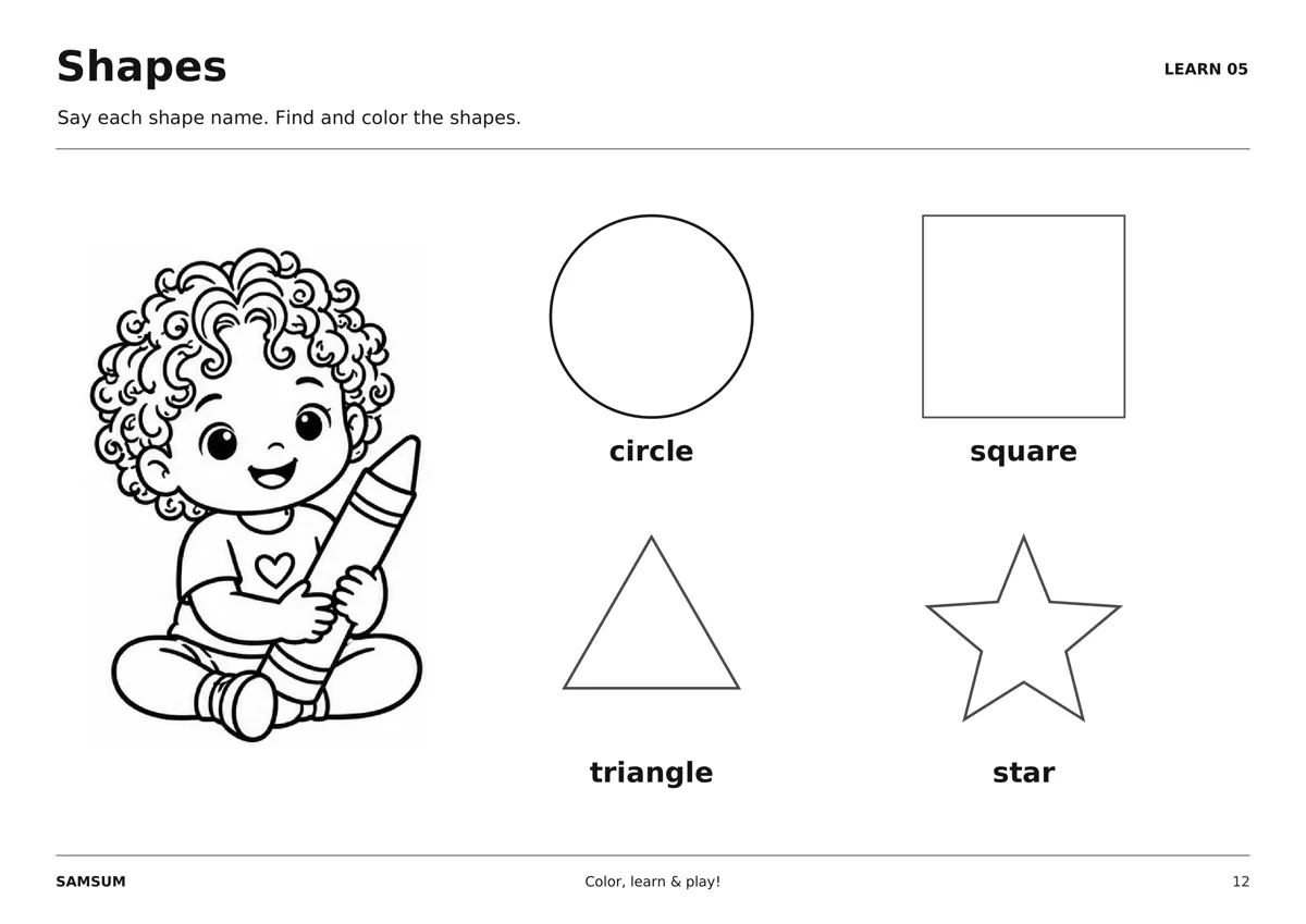 Learn: shapes