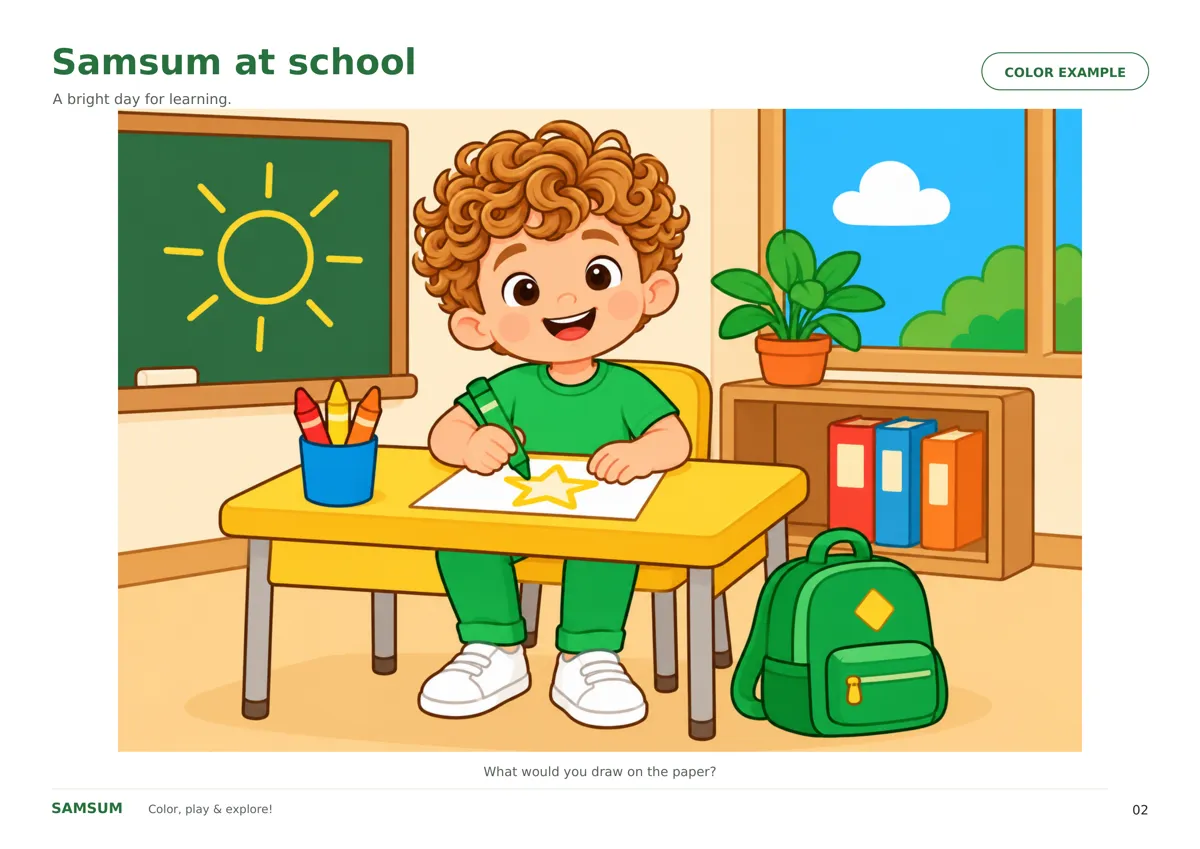 Samsum at school